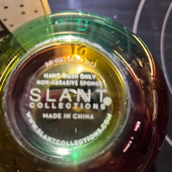 Slant Collections, love is love 30 oz Wine Glass, NIB - Picture 5 of 12